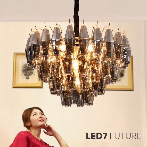 Loft Industry Modern - Odeon Diamond Chandelier